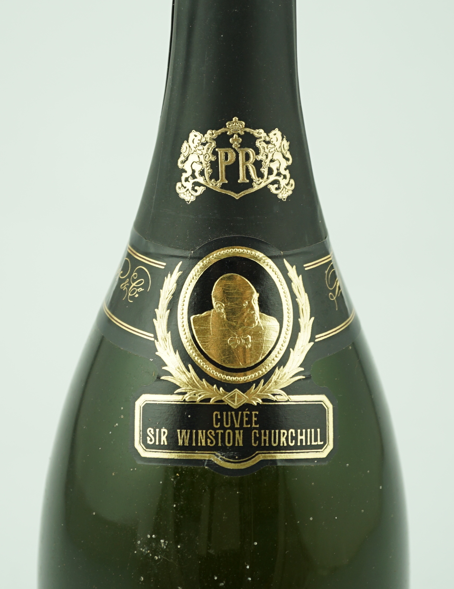 A magnum of champagne Pol Roger Cuvée Sir Winston Churchill 1975